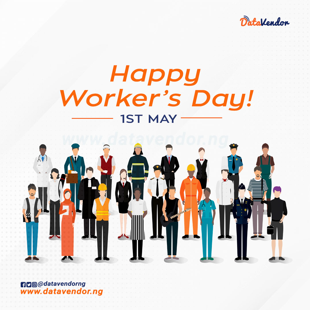 datavendorng's tweet photo. Today, we recognize and appreciate the hard work and contributions of worker's in all fields to the development of our society.
Happy Worker's Day! From https://t.co/Ea7W2VRtXp 

#LabourDay #MayDay2023 #datavendorng #datavendor #WorkersDay #monday https://t.co/sw1yW4q4fQ