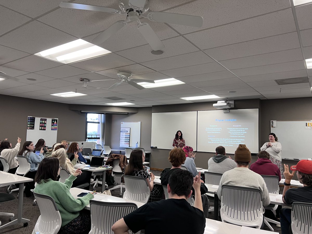 ESU Secondary Education tweet media