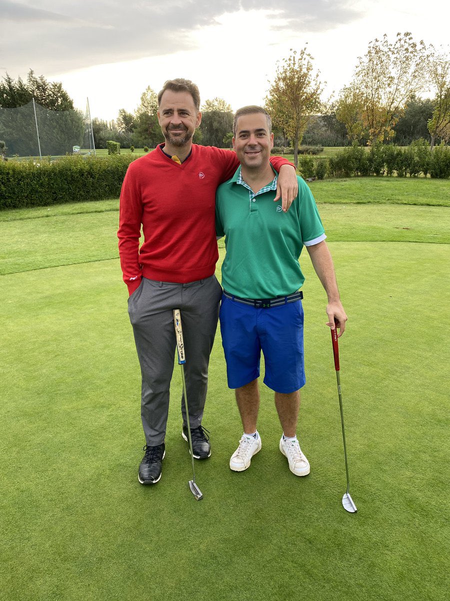 GolfAranjuez's tweet photo. Resultados Torneo Social Parejas 30/04
- 1ª pareja Scratch: Felipe López / Antonio Giner - 39
- 1ª pareja Primera categoría: Francisco López / Víctor Campos - 41
- 1ª pareja Segunda categoría: Miguel Ángel Tapias / Francisco Javier Navarro - 45
- Mejor golpe: José Ángel López https://t.co/wkMsq8UvnI