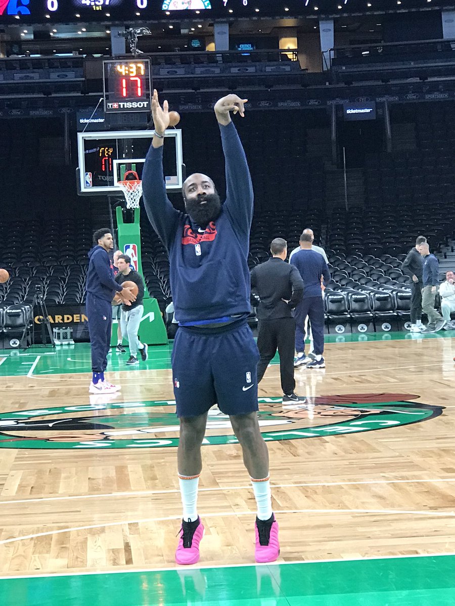 Tom McGinnis (@mcginnisthomas) on Twitter photo .<a href="/sixers/">Philadelphia 76ers</a> vs <a href="/celtics/">Boston Celtics</a> tonight in <a href="/NBA/">NBA</a> playoffs
<a href="/JHarden13/">James Harden</a> getting ready. We’ll have the radio call <a href="/975TheFanatic/">97.5 The Fanatic</a> .<a href="/sixers/">Philadelphia 76ers</a> vs <a href="/celtics/">Boston Celtics</a> tonight in <a href="/NBA/">NBA</a> playoffs
<a href="/JHarden13/">James Harden</a> getting ready. We’ll have the radio call <a href="/975TheFanatic/">97.5 The Fanatic</a>