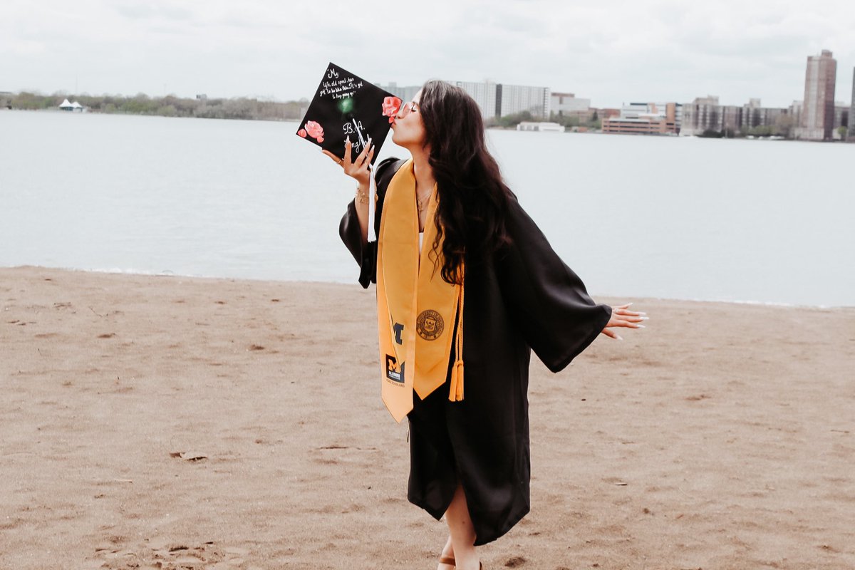 BreannaCaban's tweet photo. Officially an Alum #umichalum 〽️ @UMich https://t.co/Ppil4L31U4