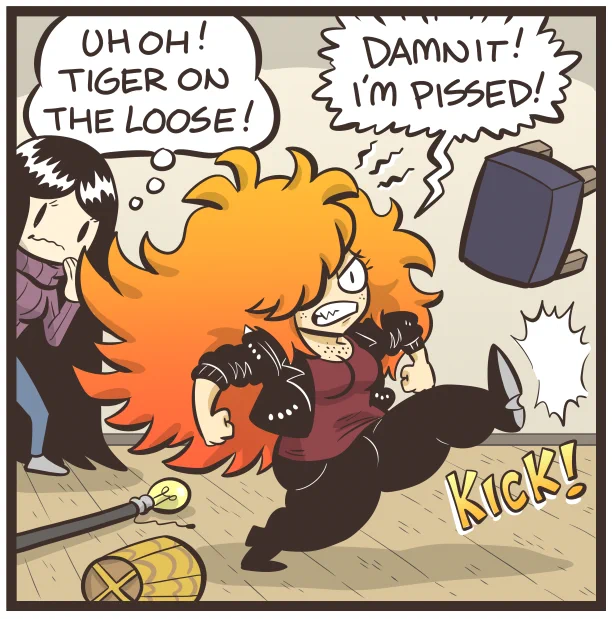 New Goth and Tiger exclusive episode is out for my Patrons! Join my Patreon to read this and 100+ other unseen comics and other neat rewards! 