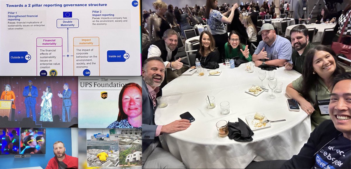 givepulse's tweet photo. @meetminneapolis @BCCCC Great wellness session & kickoff! Learning about GRI_Secretariat, celebrate #BCConf23 Innovation Awards in Corporate Citizenship, congrats to @UPS, Posco, @thermofisher, @LibertyMutual + sneaking in a selfie w/ #SocialImpact #CSR #business Texas & friends! https://t.co/dD5VviMhrQ