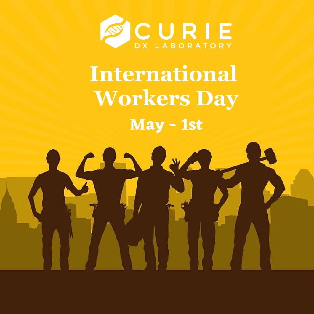 CurieDxLab's tweet photo. Happy International Worker's Day - From Curie DX Laboratory

#May1st #International #Worker's #Day #CurieDXLaboratory #Medical #Laboratory #Health #Richardson #Dallas https://t.co/focarXRP3y