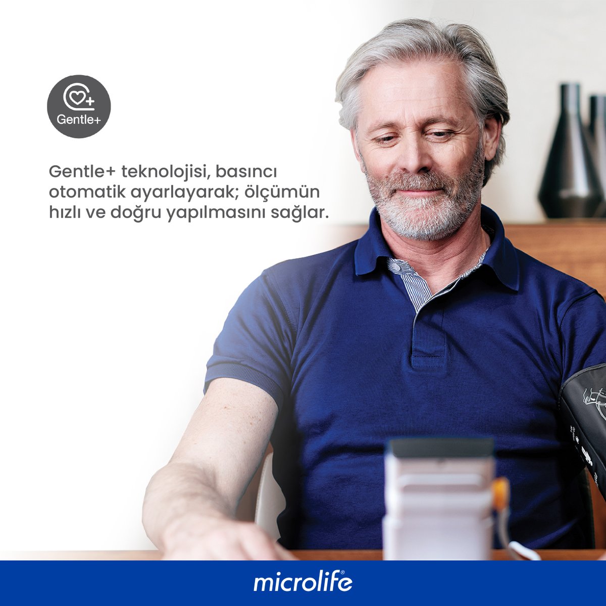 Elmaslarmedikal's tweet image. Microlife'ın üstün sağlık teknolojilerinden Gentle Plus teknolojisi, ölçüm sırasında otomatik olarak basıncı ayarlayarak; tansiyon ölçümünün optimal hızda ve doğrulukta yapılmasını sağlar.

#microlife #gentleplus #tansiyon #tansiyonaleti #kanbasıncı