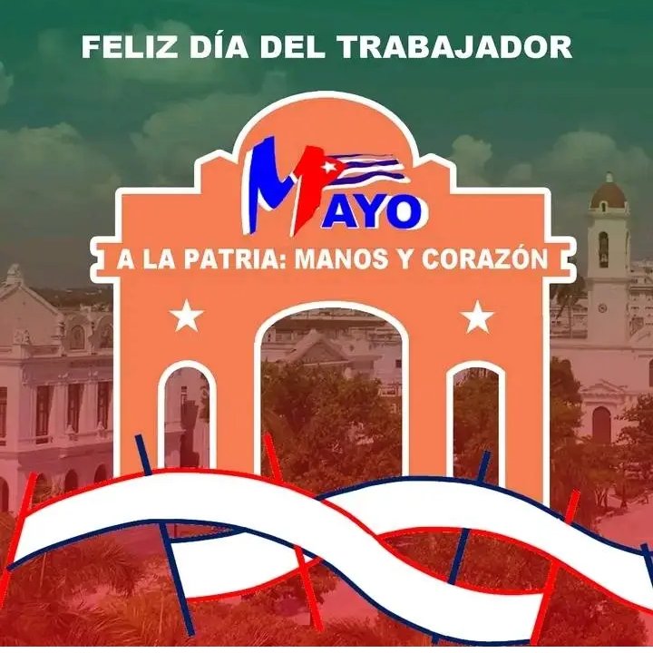 ArmasAliena's tweet photo. #1Mayo 
#Cienfuegos 
@PerlavisionTV https://t.co/XxrNOhksaf