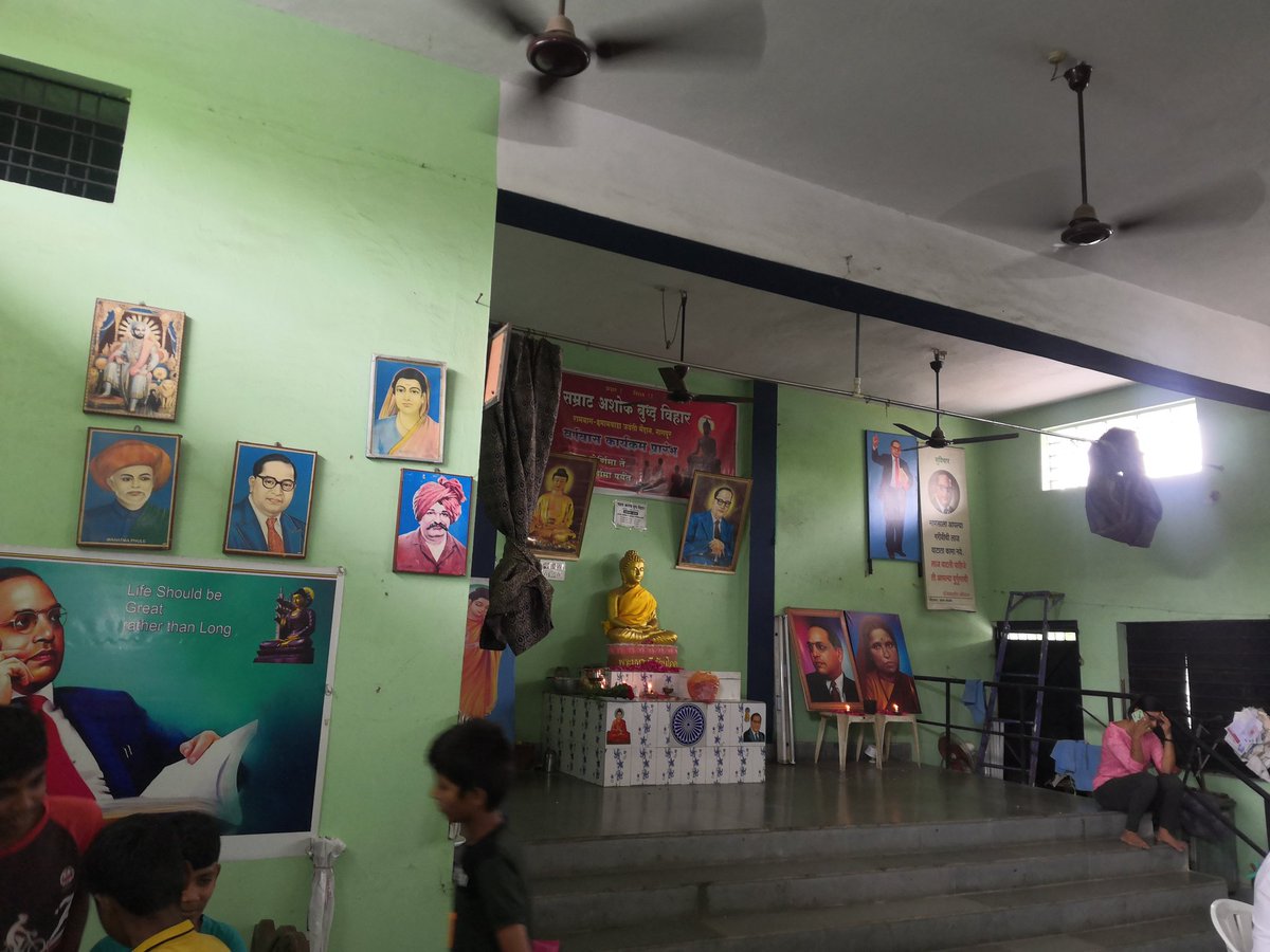 AskAmbedkar's tweet photo. This can happen only in #BuddhaVihara of Dr #Ambedkar's model of Buddhism.
Images of all social reformers are displayed. A medical camp on #sickle_cell diagnosis and treatment is held.
Besides, there is study room for students from slums who lack space at home.
#ThanksDrAmbedkar https://t.co/NLCNrqCvWs