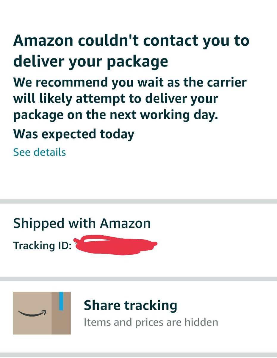 ajaymishra6489's tweet image. @amazonIN @amazon @AmazonHelp No one contacted me for the dlvry of my courier today. I was at home only with a good network, wifi at my home. It's just that no one attempted the delivery due to drizzle and the dlvry guy chose the option that he couldn't cntct me. #patheticamazon