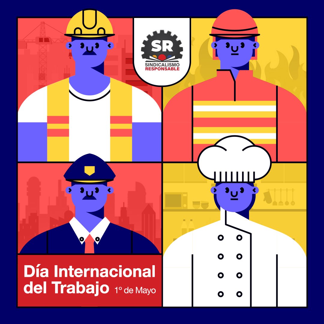 SResponsableMX's tweet photo. Nuestro modelo de #SindicalismoResponsable, Progresista y Democrático se mantiene comprometido por el bienestar social y la paz laboral, buscando progreso, actualización y beneficios para las y los trabajadores; hechos que reafirmamos este #DíadelTrabajo. https://t.co/AQbT979rfV