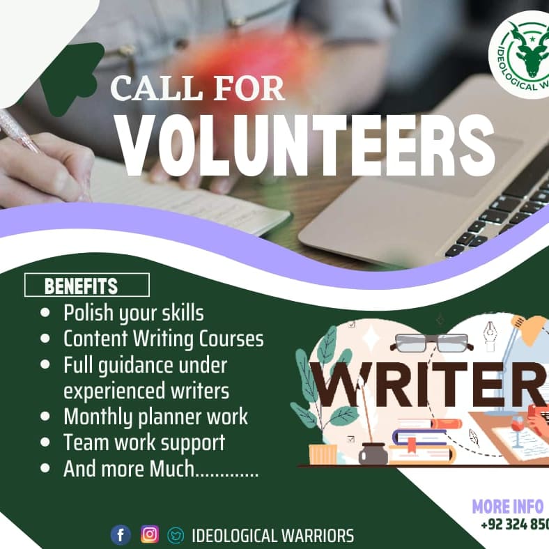 IW__Org's tweet photo. 👉🏻 For joining, contact:
+92 324 8507458
For more:
https://t.co/HijzziJPlR
Stay active and blessed!🪷
#ideologucalwarriors
#warriorsofpeace
#callforvolunteers https://t.co/oHSTqQvB4A
