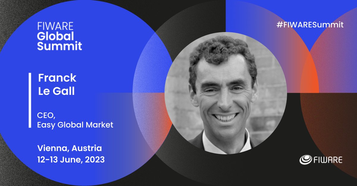 Meet our next #FIWARESummit23 speaker - <a href="/Franck_Le_Gall/">Franck Le Gall</a>, CEO of <a href="/egm_sophia/">EGM</a>, an innovative SME focused on integration and validation of emerging technologies. 

Learn more about our speakers: fiware.org/global-summit/…
and Join us in Vienna  on Jun 12-13! eventbrite.com/e/fiware-globa…
