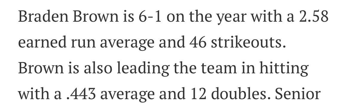 Been a great year so far on the mound and at the plate! Unfinished business though! <a href="/HGHornetsBSBL/">Coach Williams</a> @CoachPottsCHG <a href="/k_sutherlandAR/">Kyle Sutherland</a> <a href="/KBoBaseballGuru/">Kevin Bohannon</a> <a href="/PBR_Arkansas/">Brian Walker</a> <a href="/jvolnerbaseball/">Jordan Volner</a> <a href="/NikaylenM6/">Nikaylen Morrison</a> <a href="/TRock01/">Tanner Rockwell</a>