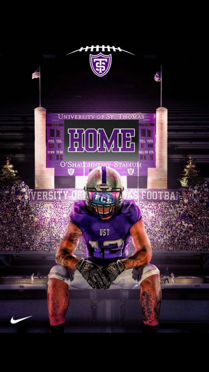 Had a great time learning about <a href="/UST_Football/">St. Thomas Football</a> and culture on Saturday - thanks for invite! <a href="/BrandonLabath/">Brandon Labath</a> <a href="/Coach_Caruso/">Coach Glenn Caruso</a> <a href="/CoachJakeLandry/">Jake Landry</a>