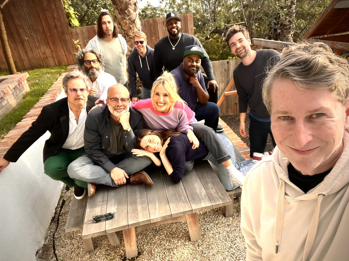 ScottAukerman's tweet photo. On this week’s @ComedyBangBang it’s the 14th Anniversary Special! Featuring faves and raves from the CBB extended universe!

Listen anywhere you get podcasts! https://t.co/83Yutd07NI