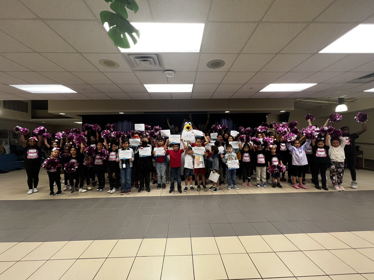 Our <a href="/ReynoldsElem/">Reynolds Elementary</a> cheerleaders did a great job in our final STAAR pep rally!!! Even <a href="/STMath/">ST Math Educator? Follow us on MINDEduOrg!</a> Gigi stopped by to say hi! <a href="/DrAngelesPerez/">Angeles Perez Ed.D.</a> <a href="/_TimLivingston/">Tim Livingston, Ed.S</a> WE ARE READY!