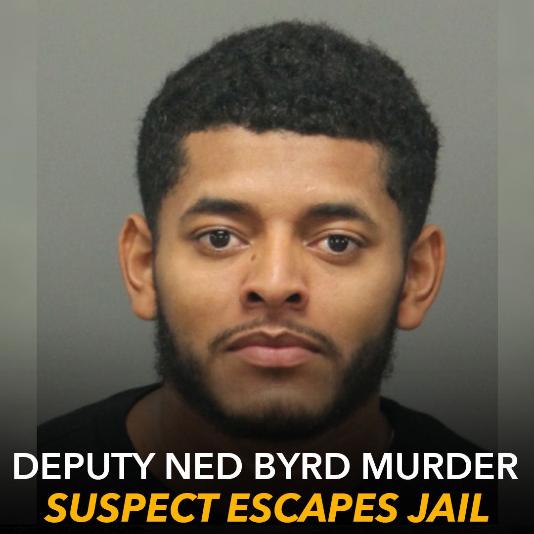 JAIL ESCAPE: This man is one of the two people indicted in the 2022 murder of Wake County Deputy Ned Byrd. >>abc11.tv/3LnOzPf