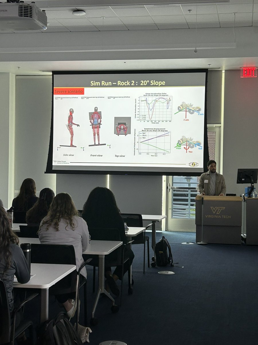 Ashley A. Weaver, PhD (@ashleyaweaver) on Twitter photo Great talk by <a href="/luis_pov4/">Luis Poveda</a> at the <a href="/BEAMvt/">Virginia Tech Biomedical Engineering & Mechanics</a> - <a href="/WakeBME/">Wake Forest Biomedical Engineering</a> symposium! Great talk by <a href="/luis_pov4/">Luis Poveda</a> at the <a href="/BEAMvt/">Virginia Tech Biomedical Engineering & Mechanics</a> - <a href="/WakeBME/">Wake Forest Biomedical Engineering</a> symposium!
