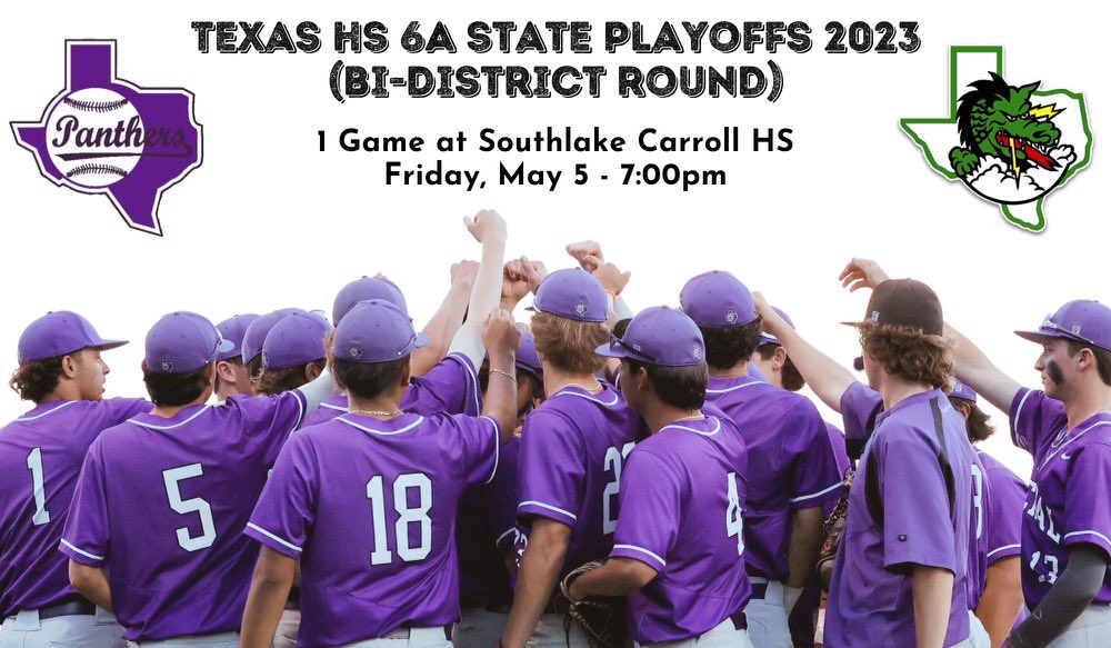 Playoff time in Texas…winner take all Friday night!!!  Stay tuned for ticket info; will be posted later this week.