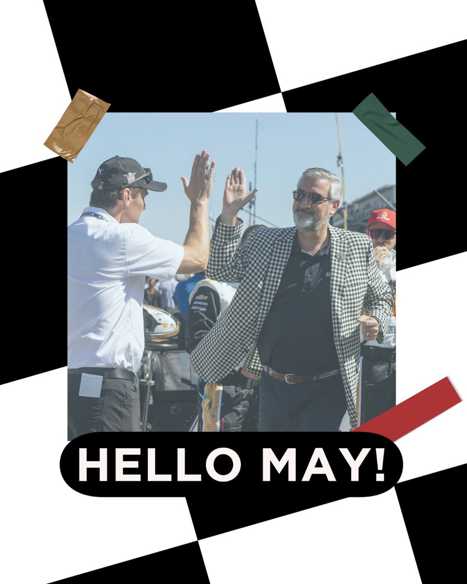 Hello May! #IsItMayYet #Indiana #Indy500