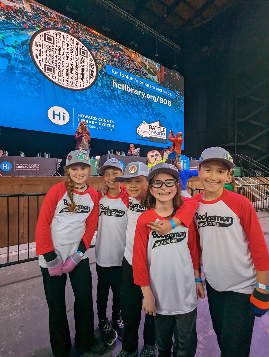 LibrarianTYi's tweet photo. So proud of all the @hcpss_jhes students for braving all the elements and hanging in there at this year's #HoCoBoB23 📚🥳
#HoCoBoB @MerriweatherPP  @HoCo_Library  #CelebrateHCPSS https://t.co/8iQZWGY3ps
