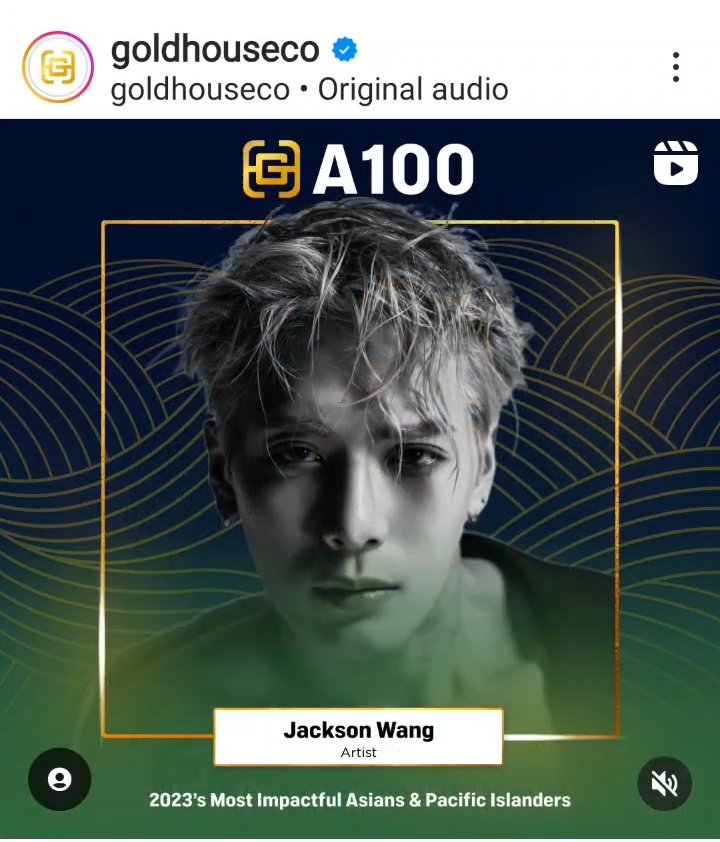 WangJiaErBrazil's tweet photo. [#INF0] 01.05.23

Jackson é homenageado como um dos líderes da lista A100 da Gold House de líderes do Pacífico Asiático!

Os 100 homenageados são selecionados em todas as categorias da indústria que demonstrou o maior impacto em seus respectivos campos.

https://t.co/na3Uo08KPy