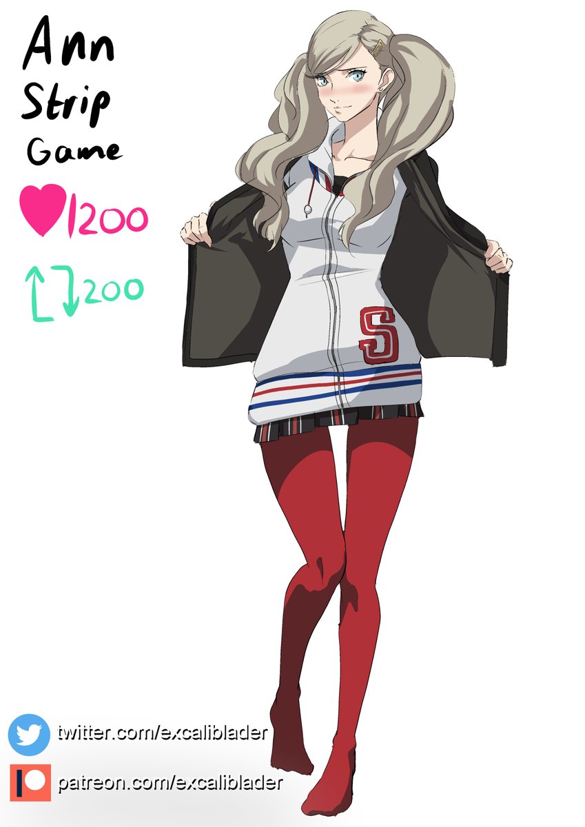 excaliblader's tweet photo. Ann strip game part 3 https://t.co/ElMfFFoT5Q