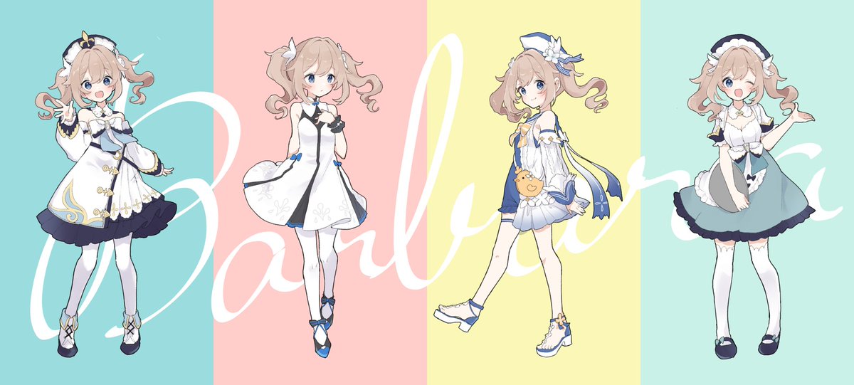 せっかくだしお気に入りの原神の絵再掲しちゃうぜ