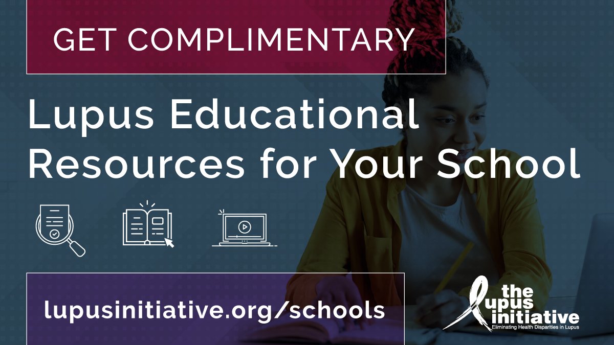 Learn more about our complimentary educational resources and teaching tools designed for medical and health profession schools at thelupusinitiative.org/schools
#lupus #SLE #freelupusmaterials #MD #DO #PA #NP