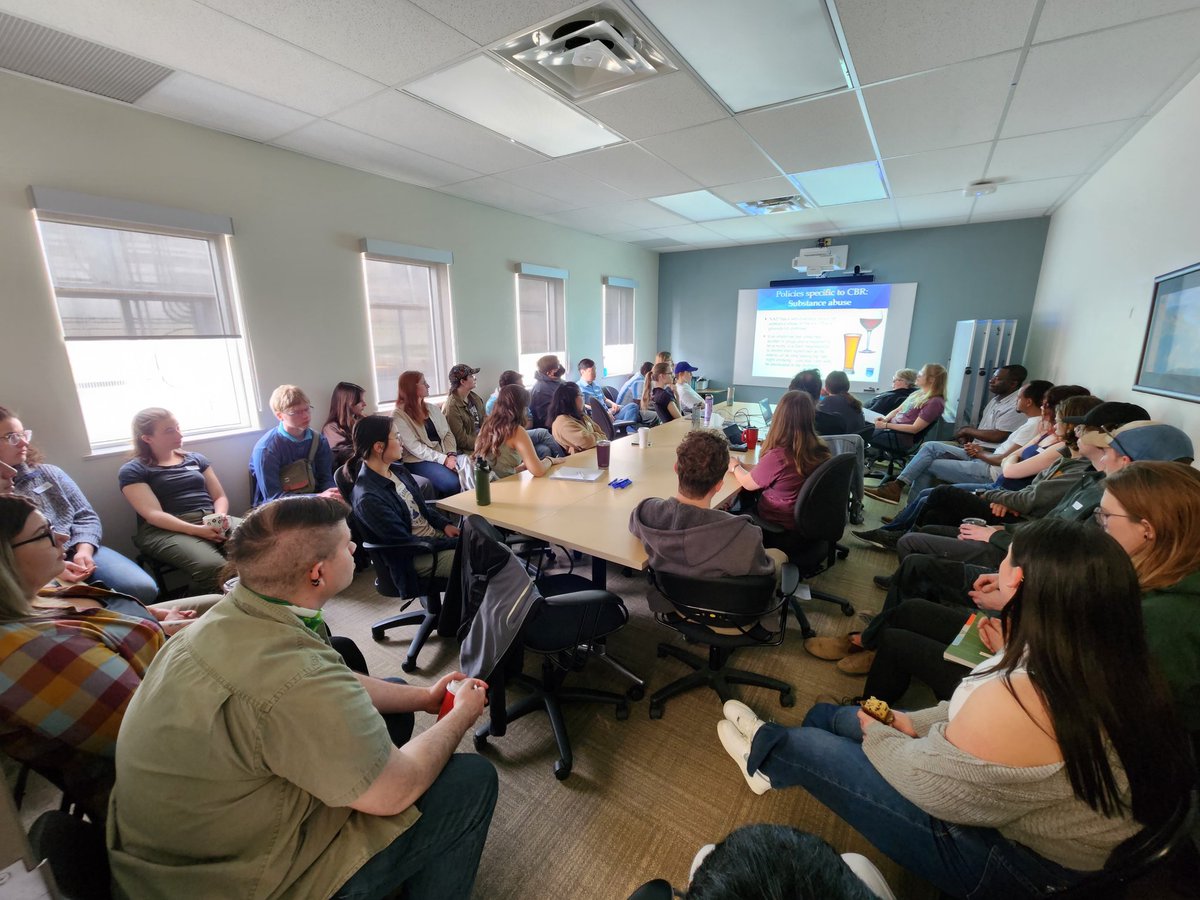 Another field season is officially starting. It's a full house. Look at these eager young talents. #appliedresearch #fieldwork #training #Students @NAIT