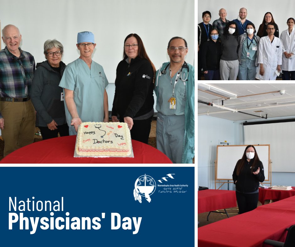 Happy National Physicians Day!

Today, we celebrate our incredible physicians. With their expertise, hard work, and dedication, they make a huge difference in the lives of our patients and communities. 

Let's take a moment to appreciate and thank them for all that they do!