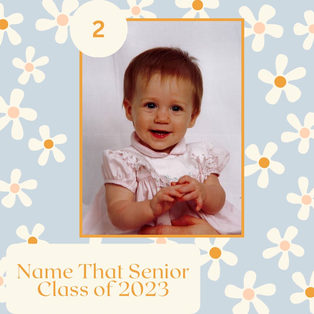 DGSsoftball's tweet photo. Happy Senior week to our Seven amazing ladies. How many of our 7 can you guess correctly? Here is our second of seven seniors.
π¬ Post your guess in the comments β¬οΈ
#NameThatSenior #BabyPic #WhoIsThat #RideWithUs #GiddyUp #DGSPride #GameDay #stangup @dgssports https://t.co/u8H87w0uO9