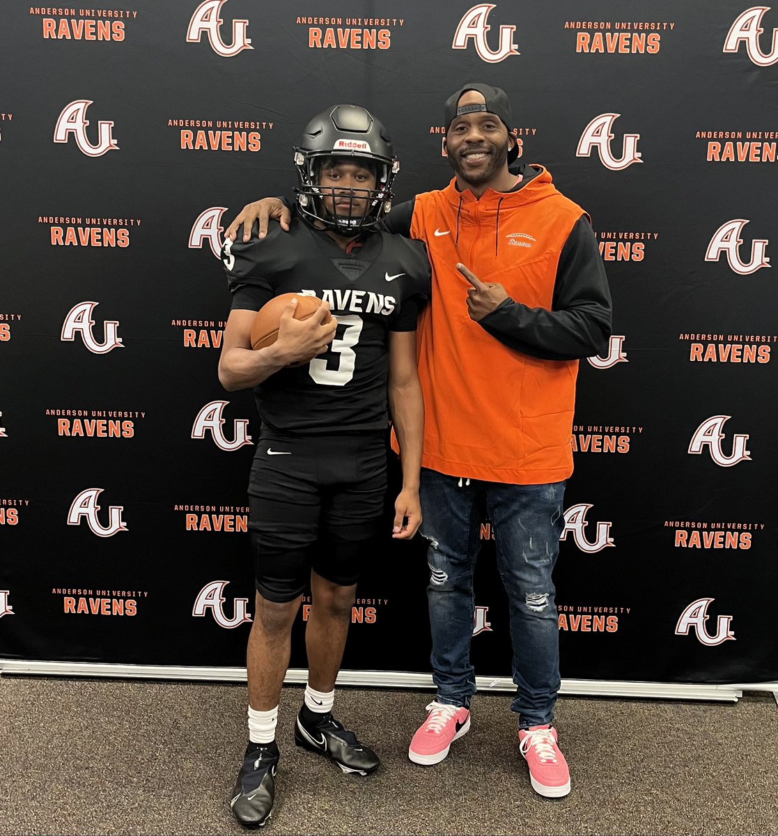 Excited to announce I will continue my academic and football career at Anderson University. I wanna thank friends, family, and coaches for helping me get to this decision. Thank you <a href="/coach_codd/">Jonathan Coddington</a> for this opportunity! <a href="/AUFootball__/">Anderson University Football</a>