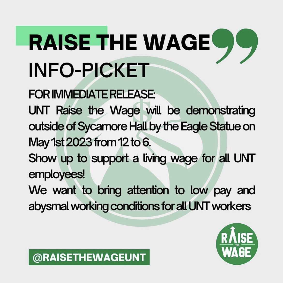 happy mayday! see y’all at the eagle statue today 😎