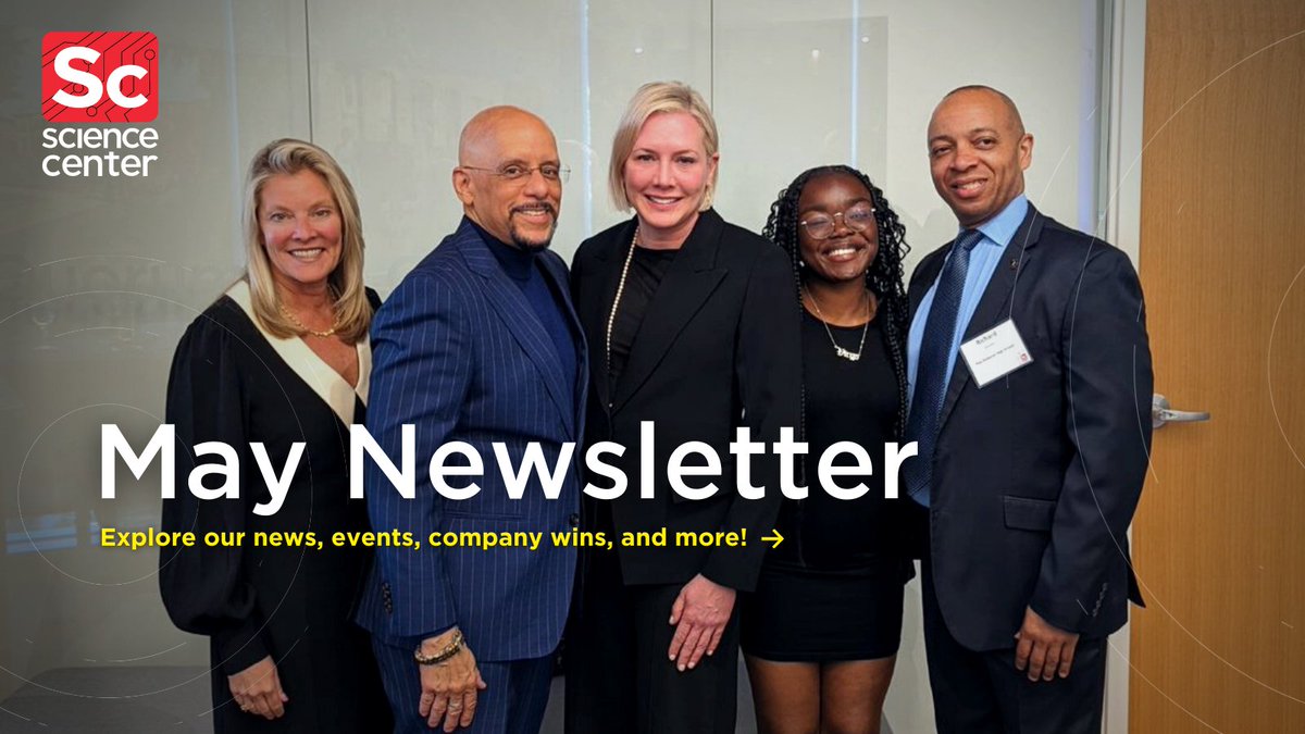 Read all about Harvard, Hughes and Health; in our May newsletter jam-packed with the latest on the Science Center. mailchi.mp/sciencecenter.…