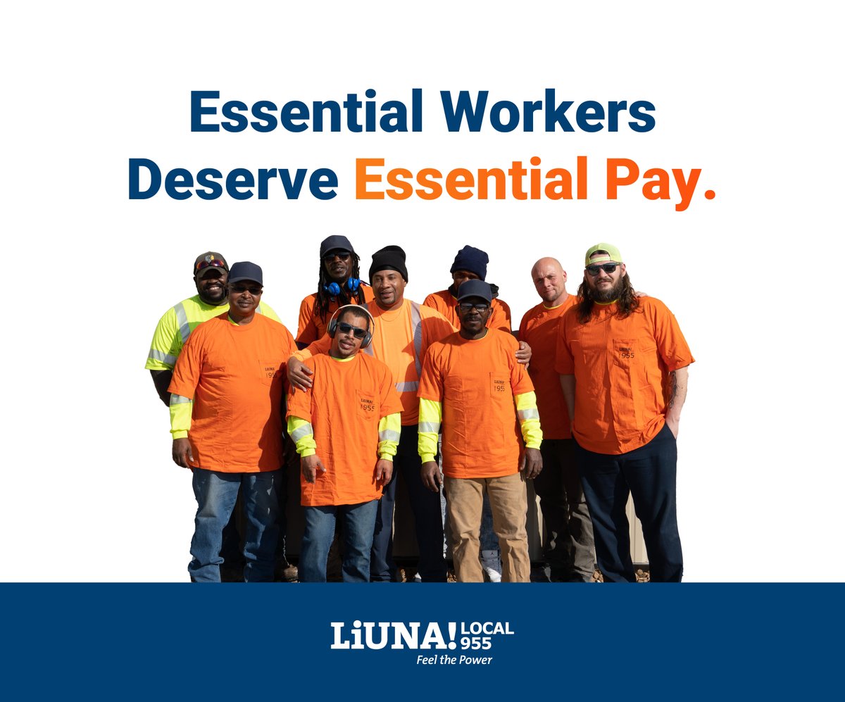 LiUNALocal955's tweet photo. Join Laborers Local 955 in supporting @comogov workers' fight for a #faircontract! These hardworking men and women deserve fair compensation and benefits. #FairContractNOW. Spread the word to help make a difference. #1u #soldiarity #mayday #internationalworkersday https://t.co/HWUOVTbfSU