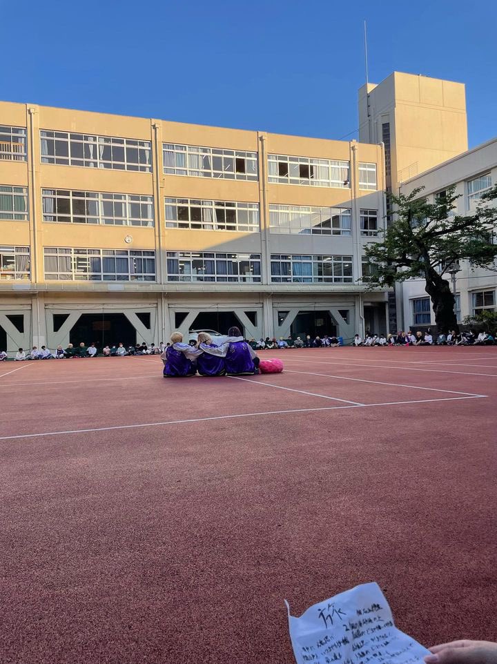 IwagamiLeo's tweet photo. 今日はいよいよ文化祭本番

麻布の全てを見せつける
#76Afes https://t.co/Ws8DjEBVi4