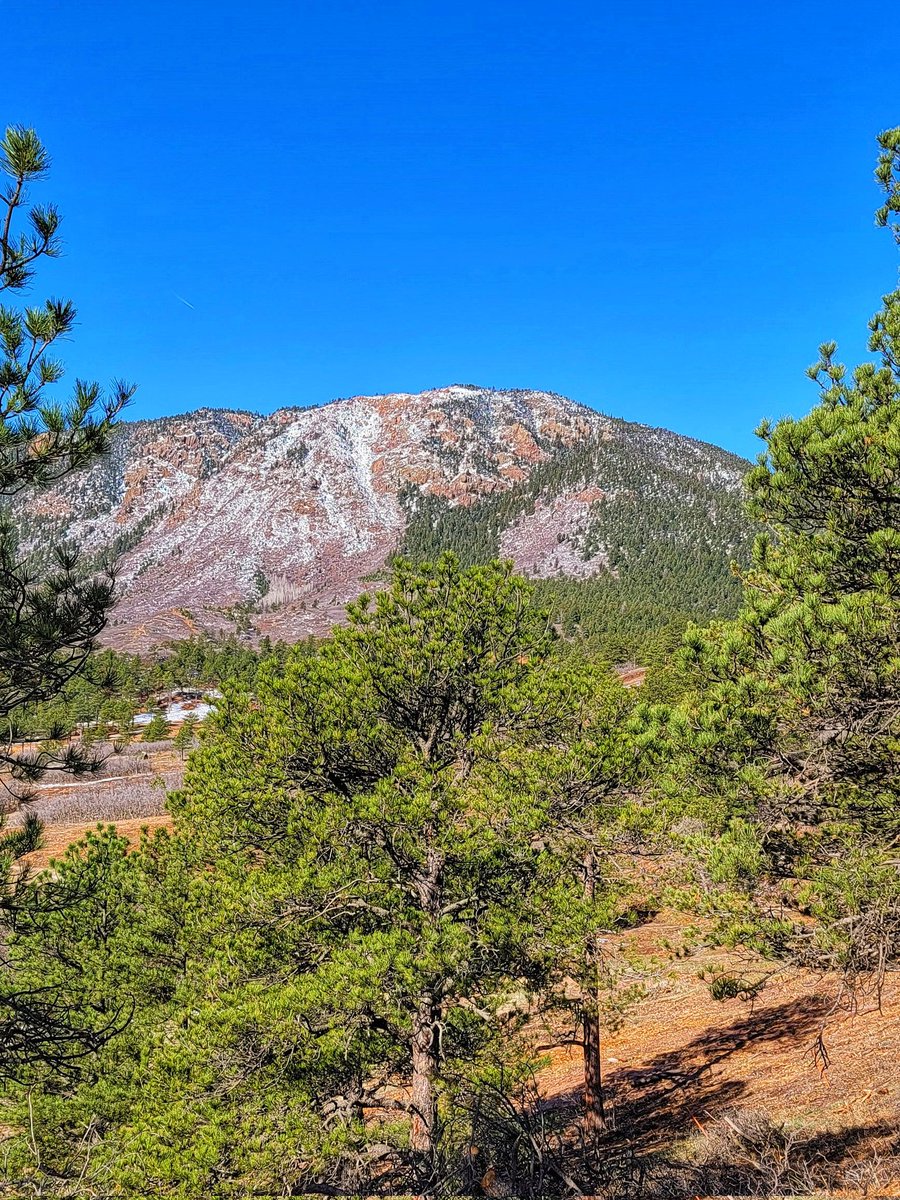wander4insp's tweet image. Mt Herman hike.
Sitting just west of Monument, Colorado, about 30 miles north of downtown Colorado Springs, Mt Herman is easily distinguished from neighboring mountains by a base-to-peak burn scar acquired from a wildfire in 1989.
#ColoradoTrails #MonumentColorado #Mountain