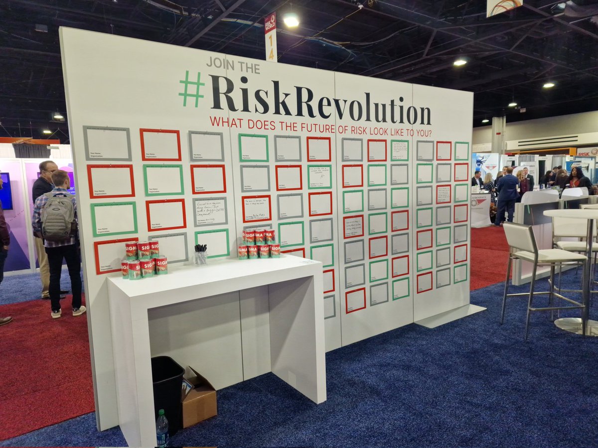 S7RiskGroup's tweet photo. #RIMS RiskWorld is open! 🙌🏼

Join the S7 #RiskRevolution at Booth 1533! Get involved and contribute to our risk wall. 

Not on the floor? Tweet us and let us know what the future of risk looks like to you! https://t.co/qxHsnwWSYp