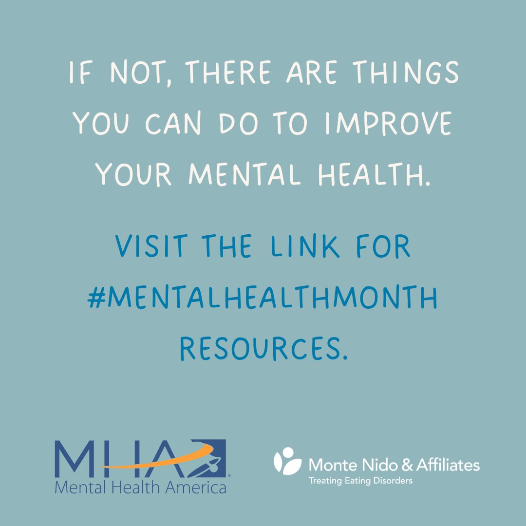 #MentalHealthMonth collaboration with Mental Health America highlights the importance of our surroundings when it comes to mental health. Where we live and who we spend time with has a considerable effect on our well-being. More info + resources at: ow.ly/g1N750O5eQu