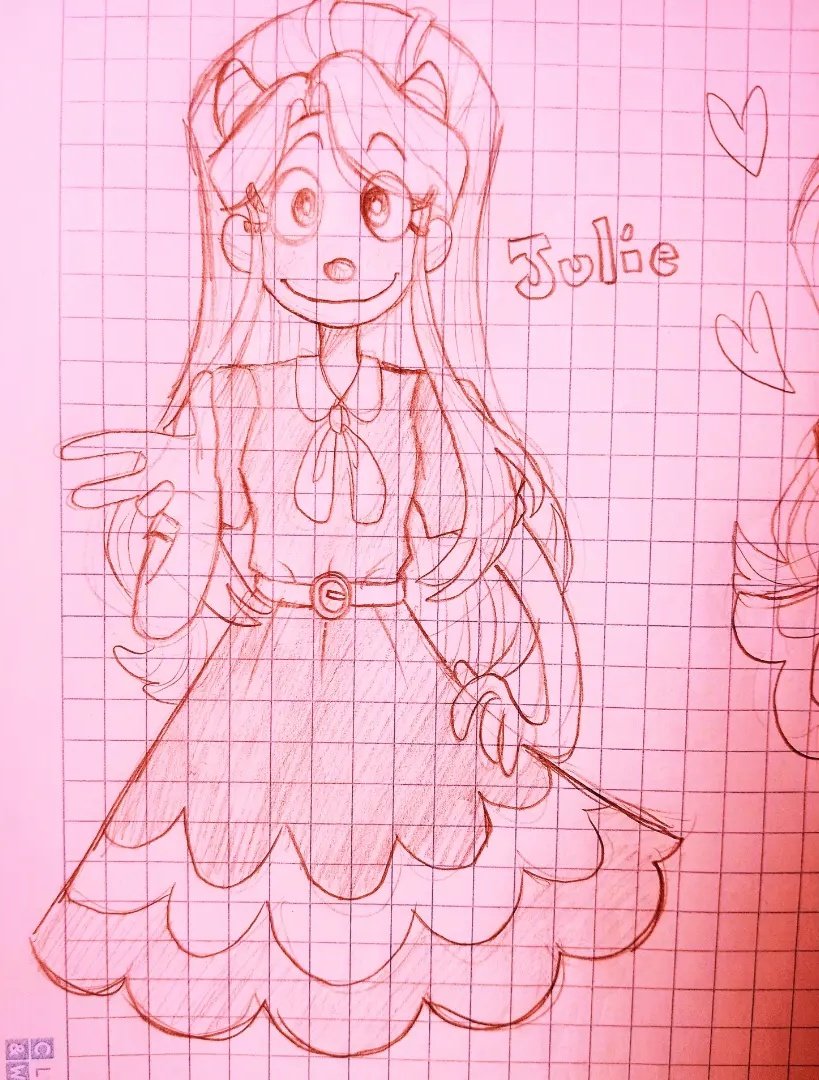 The_Soft_Hoodie's tweet photo. Julie I LOVE YOU SILLY-
#welcomehomepuppetshow #welcomehomefanart #welcometothemadness #welcomehomearg #welcomehomejulie #welcomehomejuliejoyful #juliejoyful #juliejoyfulfanart #fanart #sketch https://t.co/7LJ5Bq6FxI