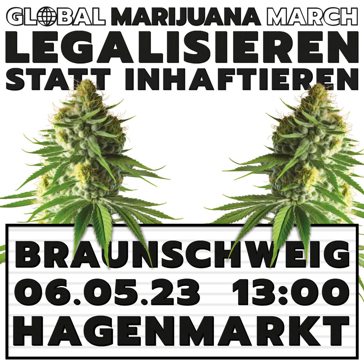bs_gmm's tweet image. Kommenden Samstag ist es endlich so weit 💚

Wir demonstrieren gemeinsam in vielen  Städten für ein Ende des sinnlosen und zerstörerischen Cannabisverbots.

Komm vorbei und schließ dich uns an! Es ist wichtig laut zu sein. Und es macht Spaß 🙂

mehr Infos:
gmm-deutschland.de