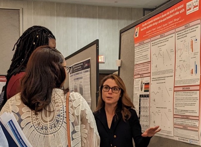 KU Alzheimer's Disease Research Center (@kualz) on Twitter photo Great to see former <a href="/KUALZ/">KU Alzheimer's Disease Research Center</a> <a href="/Sandy_REACHLab/">Sandra Billinger</a> postdoc <a href="/JA_Palmer_/">Jackie Palmer</a> presenting her amazing work at #ADRC Spring mtng. Can't wait to see what comes next at <a href="/UMNews/">University of Minnesota</a>. Great to see former <a href="/KUALZ/">KU Alzheimer's Disease Research Center</a> <a href="/Sandy_REACHLab/">Sandra Billinger</a> postdoc <a href="/JA_Palmer_/">Jackie Palmer</a> presenting her amazing work at #ADRC Spring mtng. Can't wait to see what comes next at <a href="/UMNews/">University of Minnesota</a>.