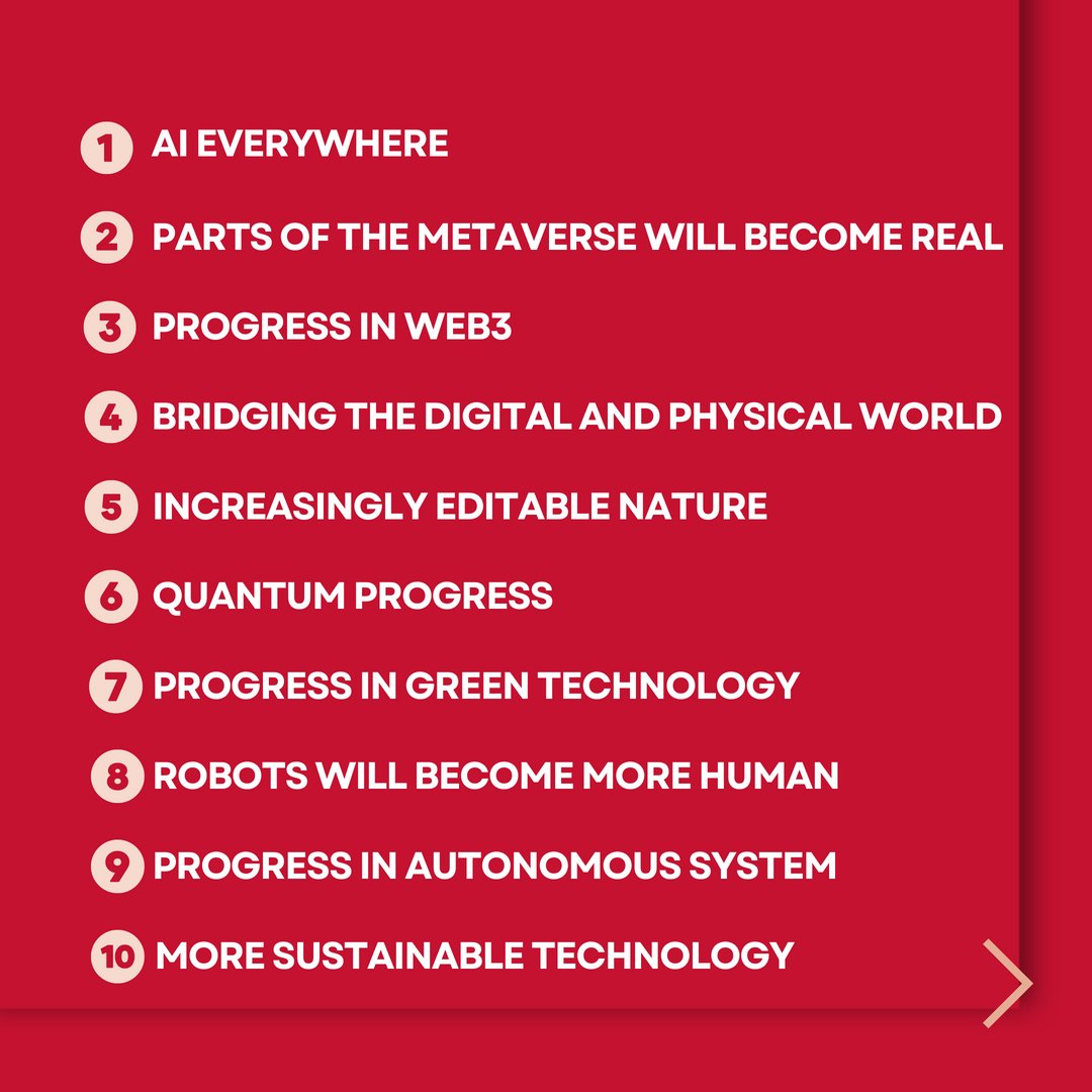 LatinaGeeks's tweet image. Are you up-to-date with the latest tech trends? We’re here to help you stay ahead of the curve with our top 10 tech trends for this year. Discover more about how you can make your mark in the tech world on our website. #TechTrends #latinageeks