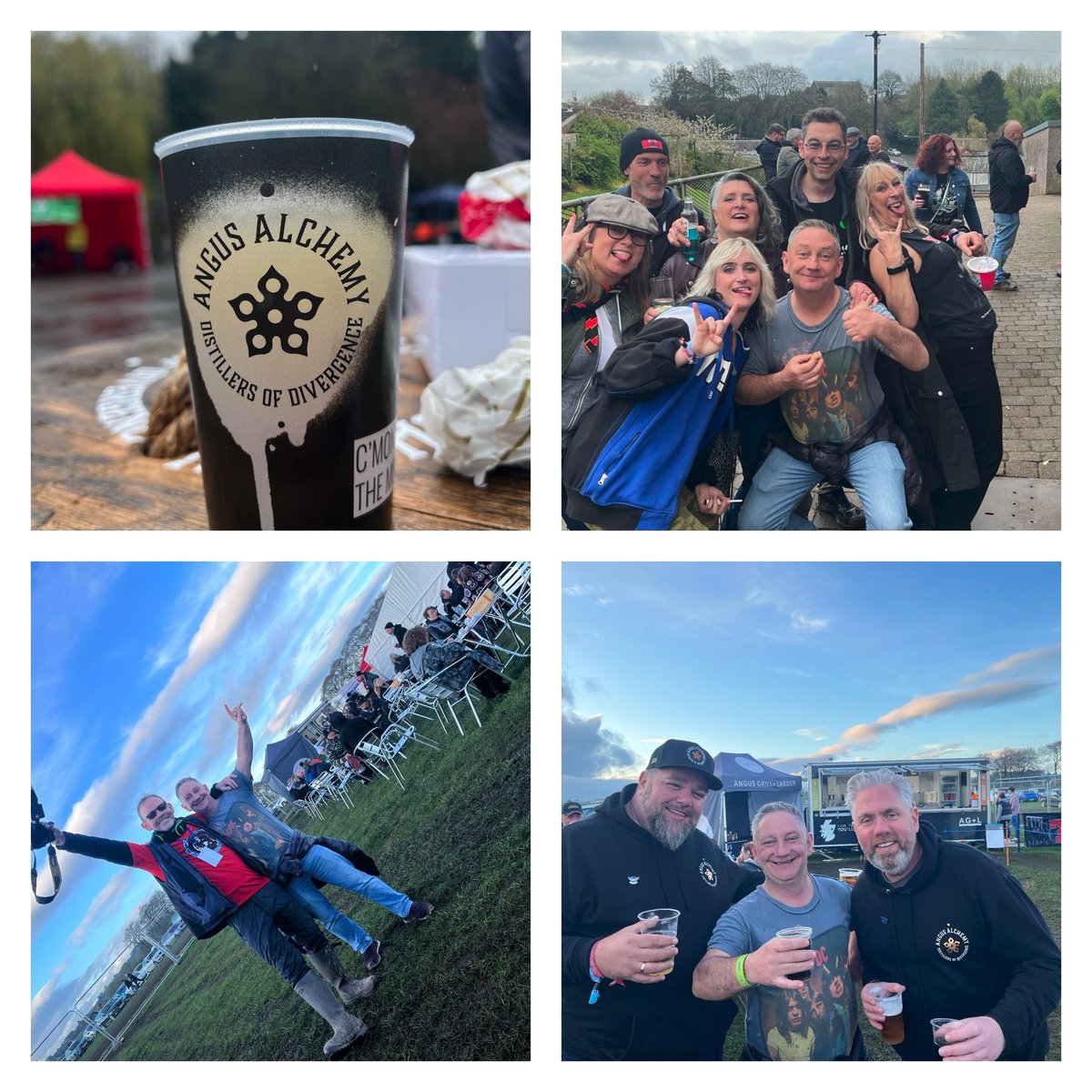SharonCoull's tweet photo. Bonfest 23 What a weekend - amazing times with friends old and new.  A warm welcome from everyone in Kirrie again.  Amazing job DD8.  The AC/DC family are THE ONE 🤟🤟🤟🤟🤟 @BonfestKirrie #acdc #acdcfamily Angus Alchemy #Moonshine https://t.co/uXeVDl6kIM