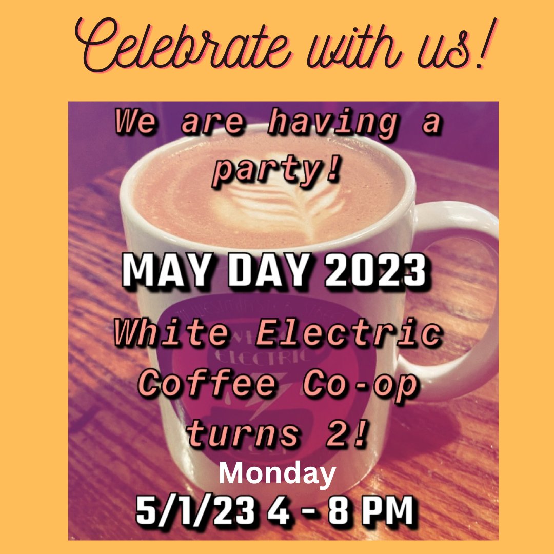 White Electric Coffee Co-op tweet media