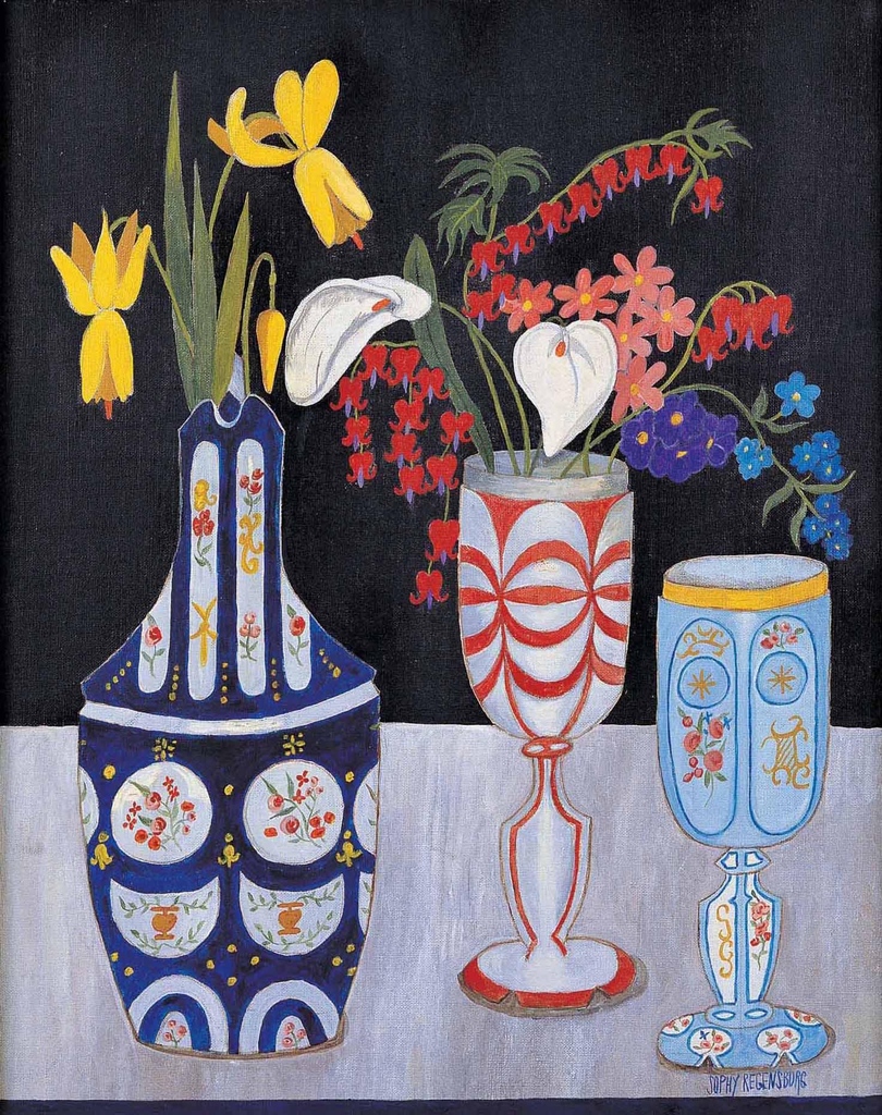 FolkArtMuseum's tweet photo. With spring in full bloom, weβre kicking off May with these stunning vase paintings in the #AFAMcollection. Stay tuned throughout the month as we feature more #FloralFolkArt pieces to celebrate the colorful season. ππ· https://t.co/zDxVeSmmcs