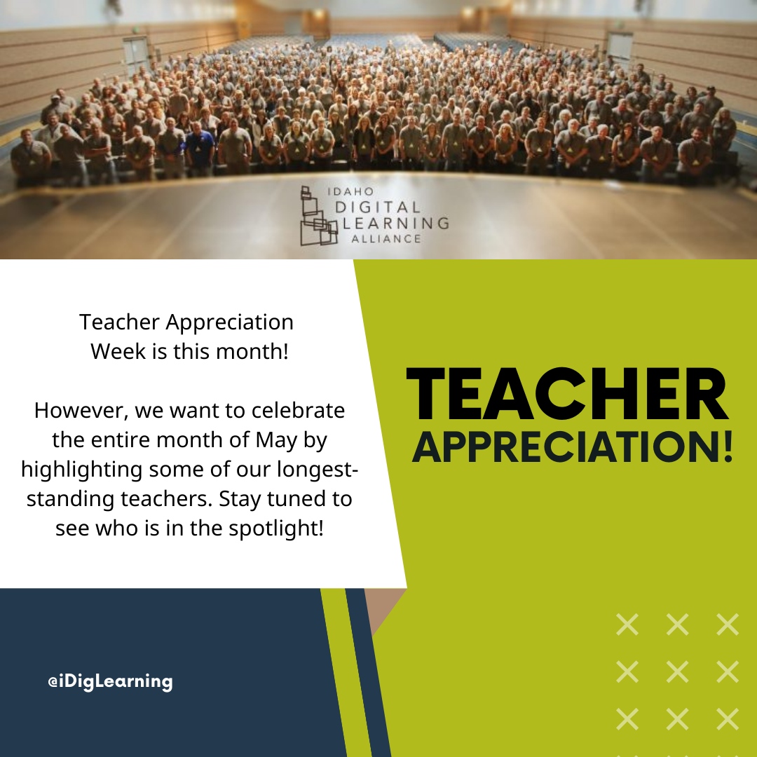 Great teachers are the glue that holds IDLA together! #iDigLearning #TeacherAppreciation