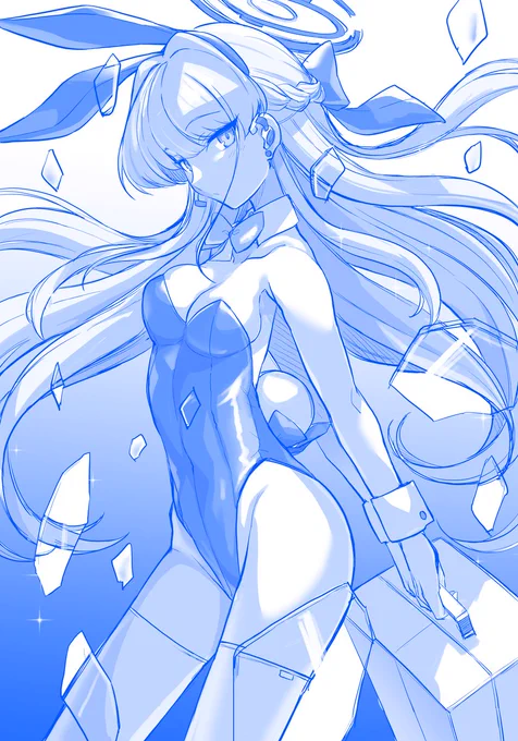 バニートキさん  #ブルアカ 