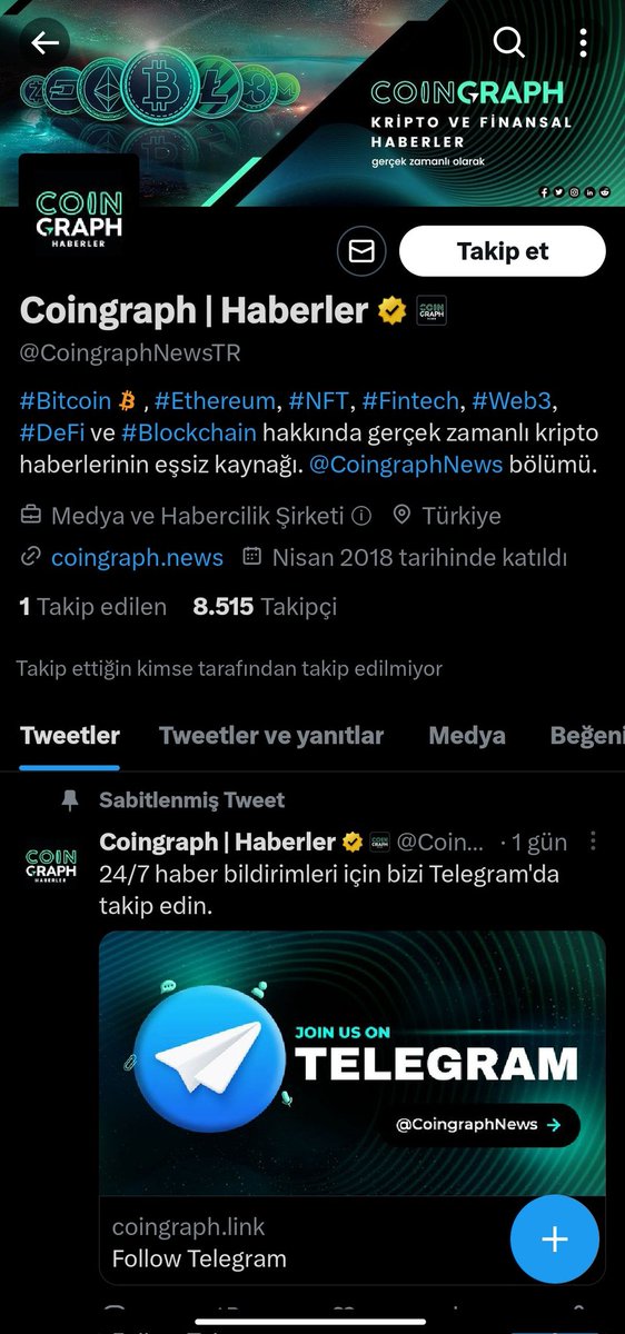 Bu hesap benim bütün Twittlerimi beğeniyor bir coin ver sorun cikartmiyim dostum @CoingraphNewsTR