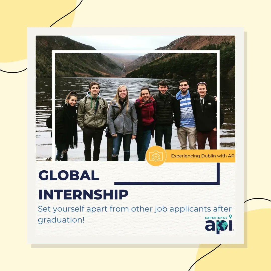 SU_GoAbroad's tweet image. A study or intern abroad experience gives your resume a competitive edge, expands your global perspective, strengthens your sense of self, and more!
Learn more! Make an appointment today at the study abroad office.
#ispyapi #apiabroad #studyabroad #SUGoAbroad #BeSouthwestern